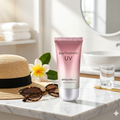 Crème Solaire SPF50+ — Bouclier UV & Base Maquillage