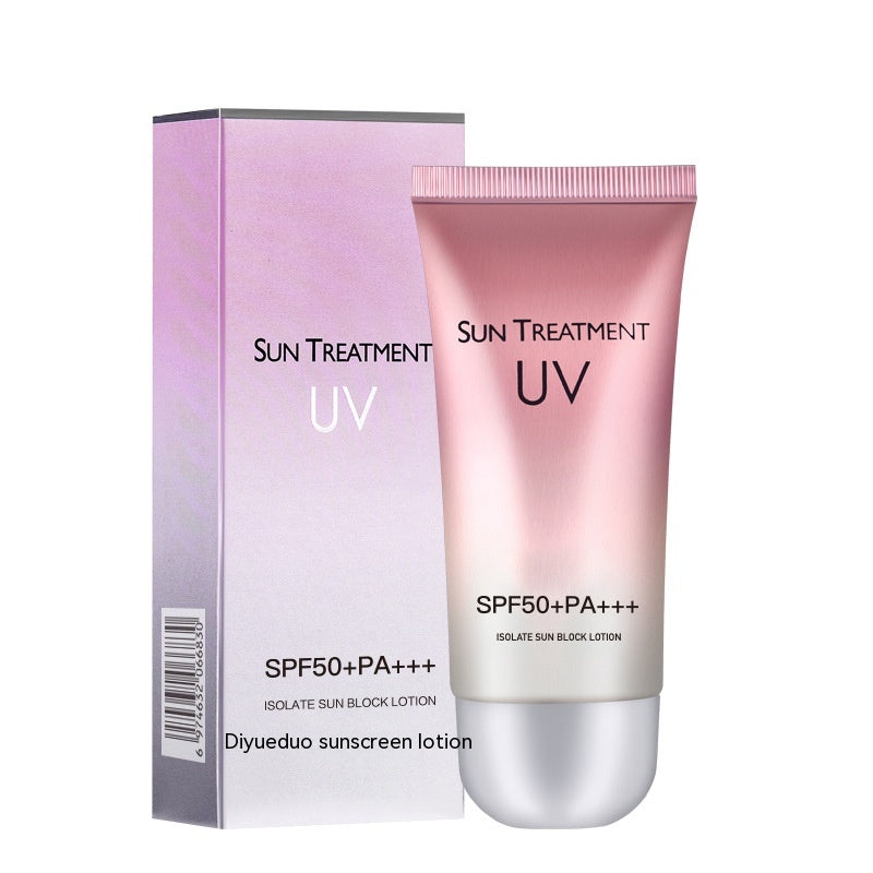 Crème Solaire SPF50+ — Bouclier UV & Base Maquillage