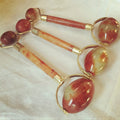 Roller Quartz Rose — Massage Drainant & Apaisant