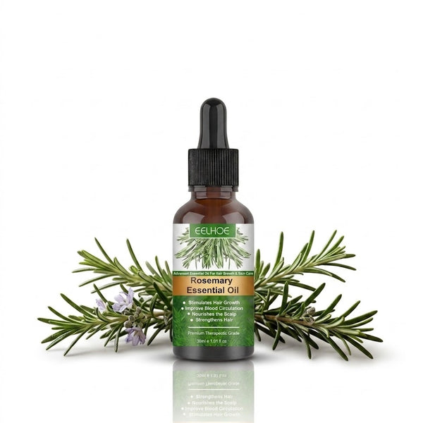 Huile Essentielle de Romarin — Croissance & Vitalité Capillaire | 30ml