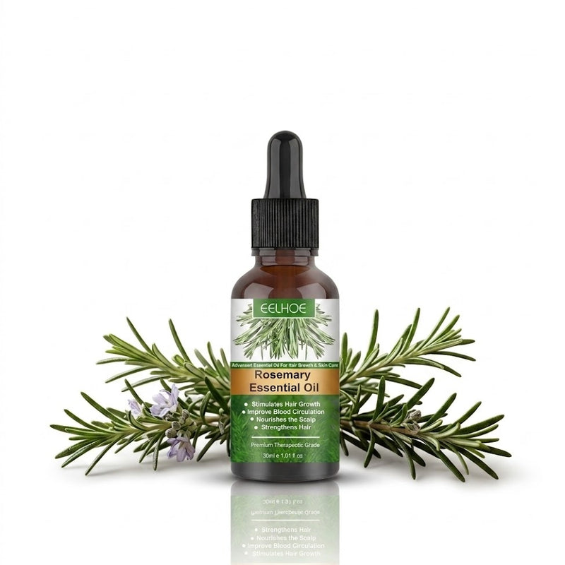Huile Essentielle de Romarin — Croissance & Vitalité Capillaire | 30ml